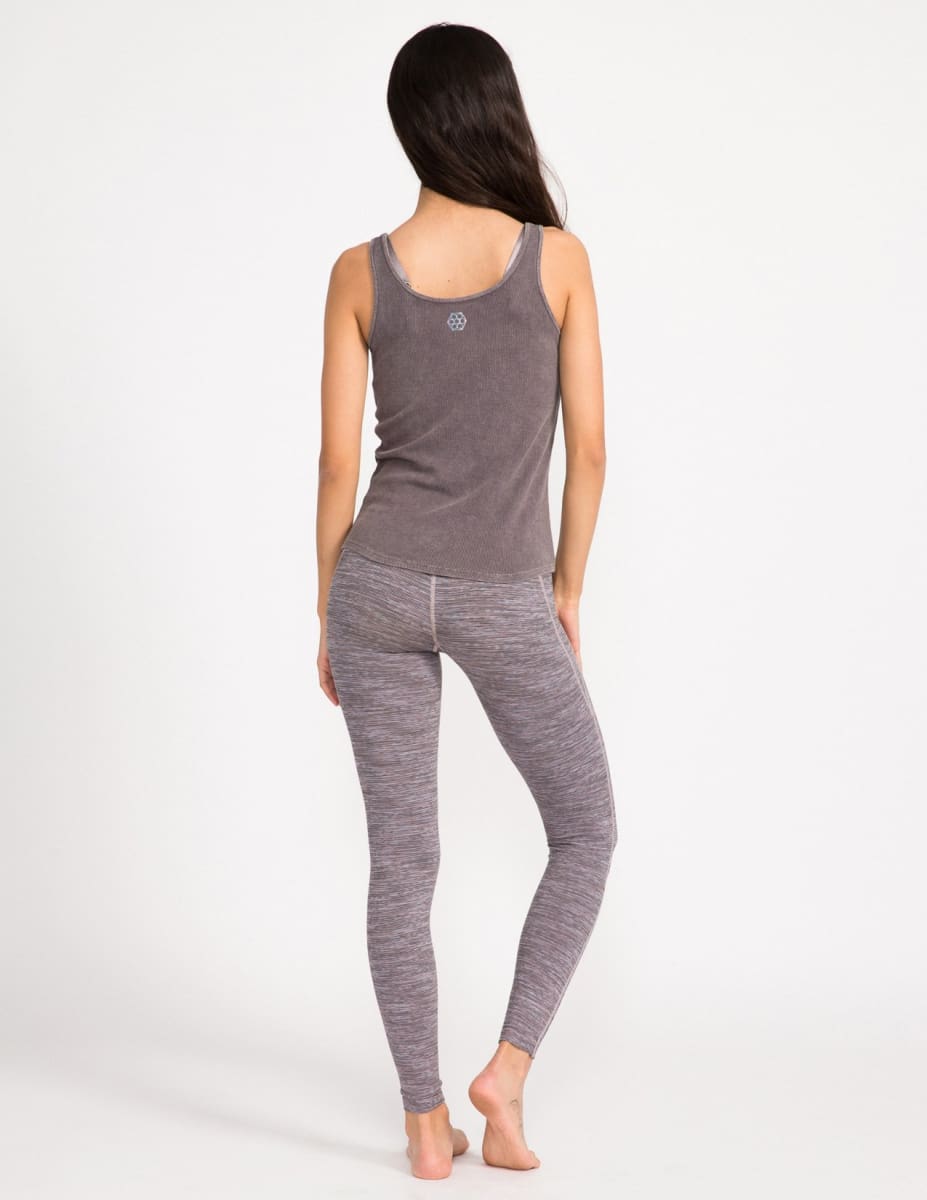 BFF Rib Tank Vintage Wash - Wolf - Tanks