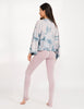 Flow Crop Kimono - Stormy Crystal Wash - Shirts