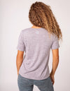 Freedom Tee - Driftwood Merkaba Sun Print - Tops