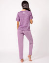 Freedom Tee - Purple Haze Seed Of Life Print - Tops