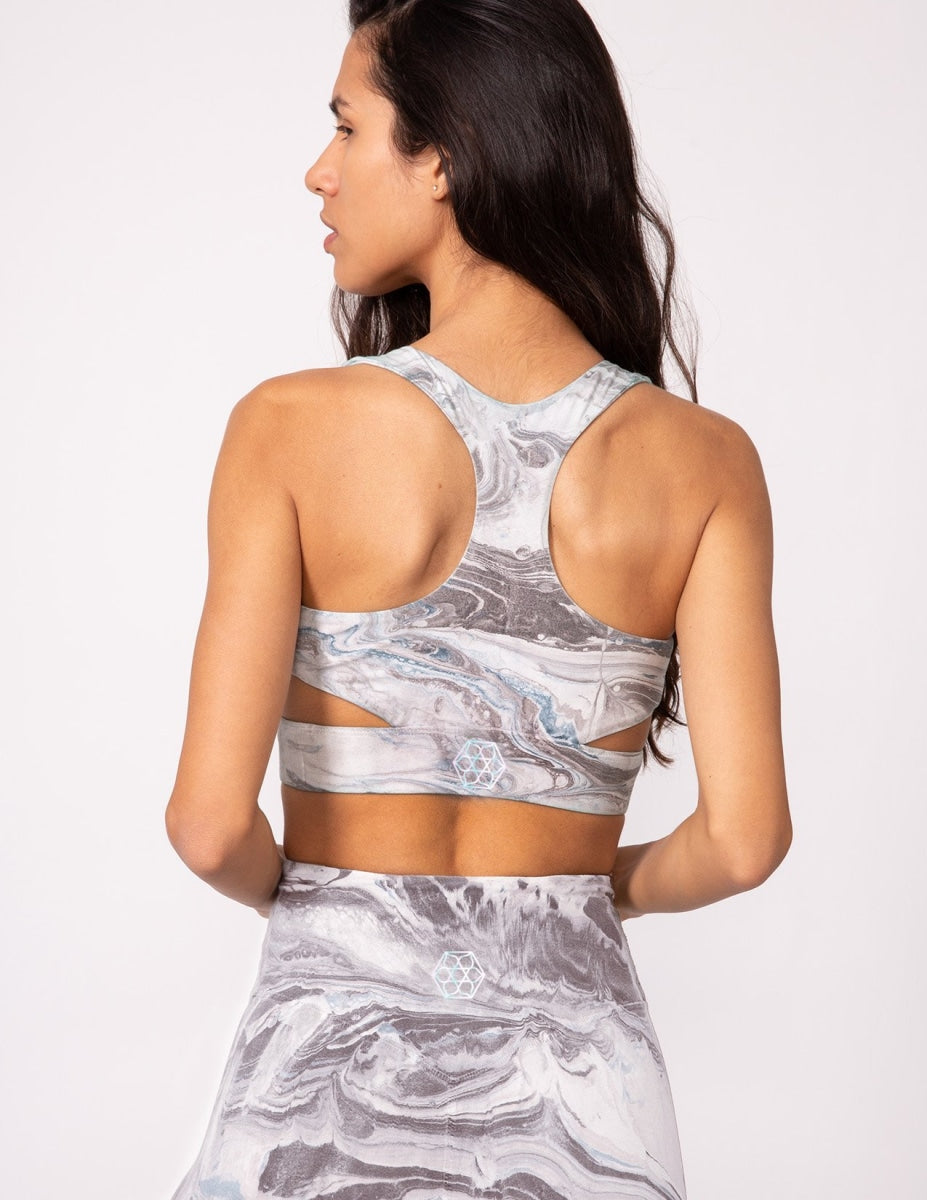 Illuminate Bra - Driftwood Marble - Bras