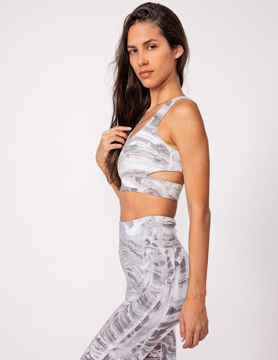 Illuminate Bra - Driftwood Marble - Bras
