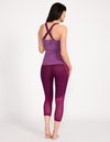 Kali 3/4 Legging - Mystic Purple - Leggings