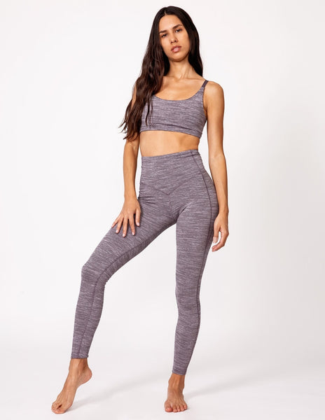 Surrender High Waist Legging - Jasper Eco Space Dye - Leggings