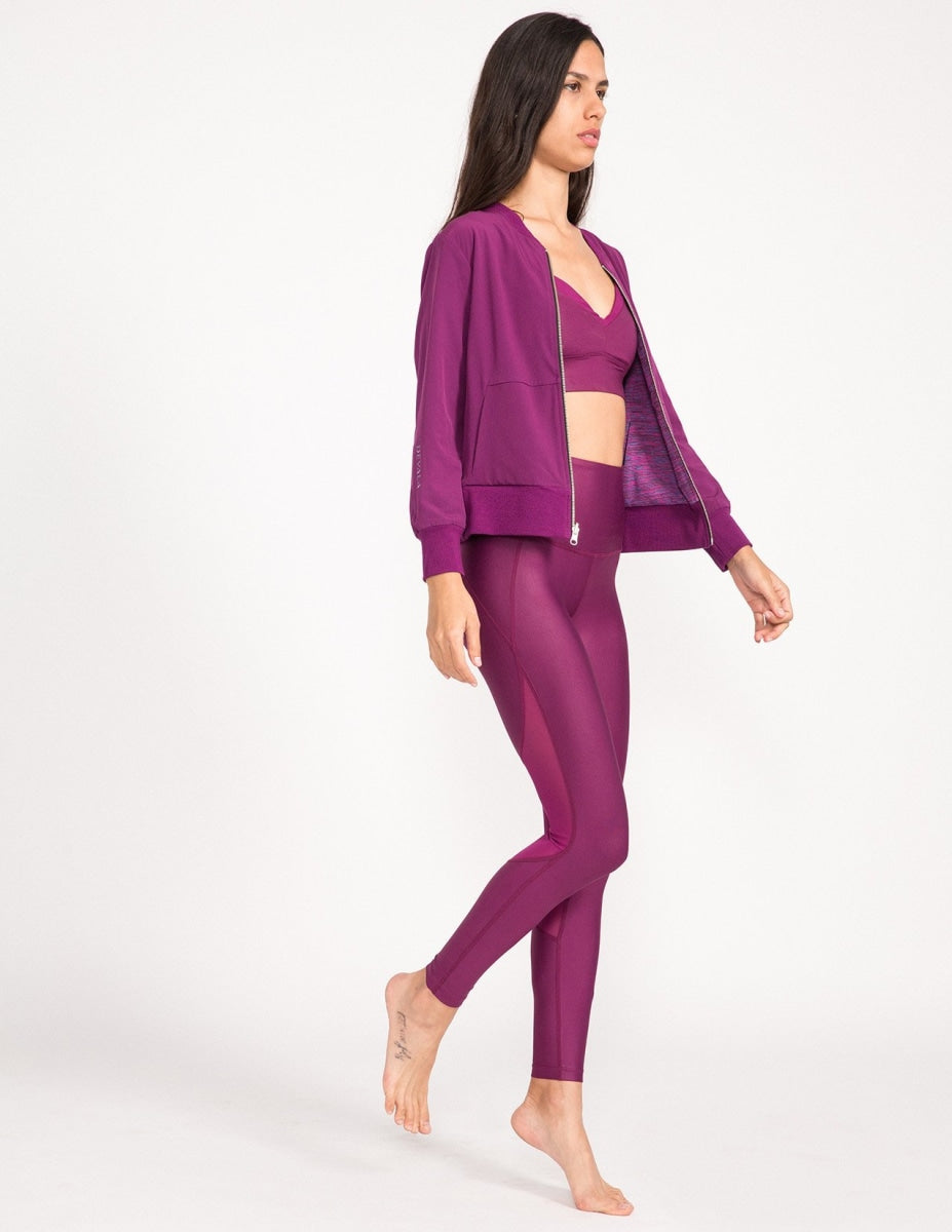 Alchemy Bomber Jacket - Dahlia/mystic Purple (Reversible) - Jackets