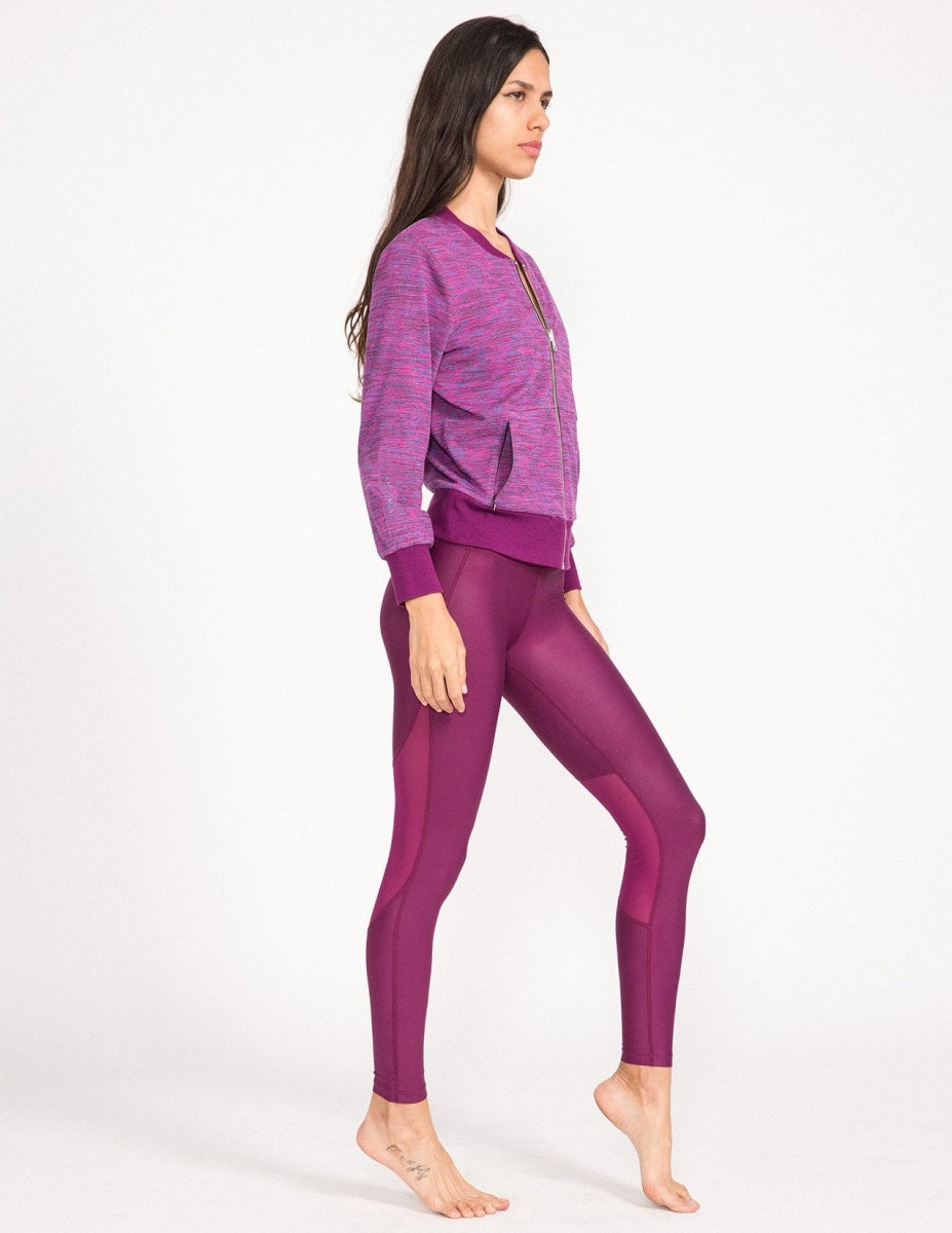 Alchemy Bomber Jacket - Dahlia/mystic Purple (Reversible) - Jackets