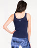 Bff Rib Tank Vintage Wash - Midnight - Tanks