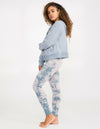 Crop Boyfriend Hoodie Vintage Wash - Sea Mist - Jackets