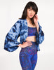 Flow Crop Kimono - Cosmos Crystal Wash - Shirts