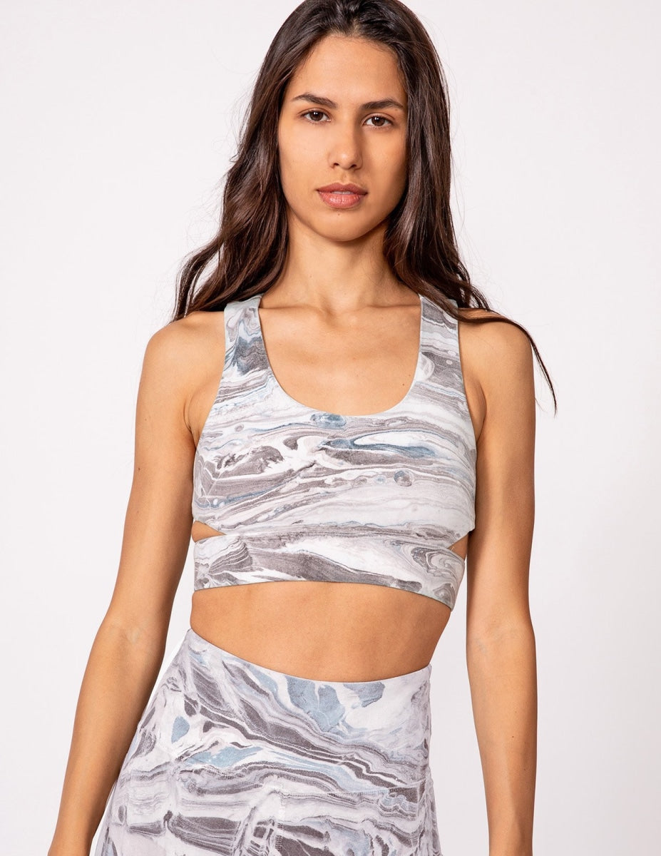 Illuminate Bra - Driftwood Marble - Bras