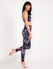 Imagine High Waist Legging Reversible - Enchanted Garden Obsidian - Leggings