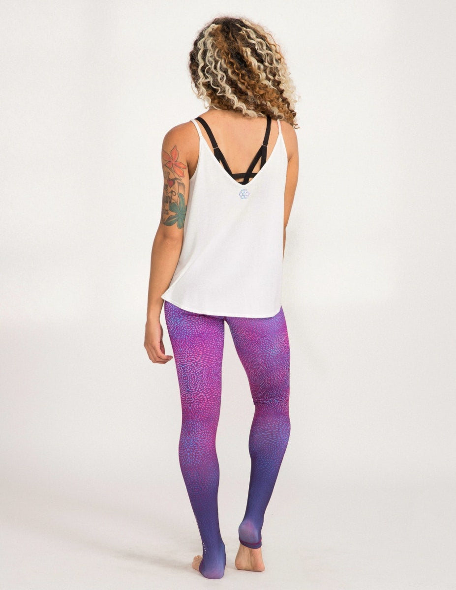Imagine High Waist Legging Reversible - Frequency Mystic Purple - Leggings