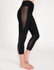 Kali 3/4 Legging - Obsidian - Leggings