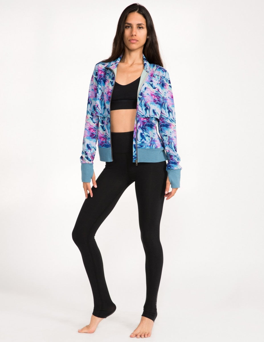 Kali Jacket - Sea Mist Painters Dream Print - Jackets