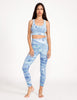 Naked High Waist Legging - Ocean Marble - Leggings