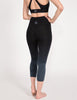 Surrender 3/4 Legging - Obsidian Ombre - Leggings