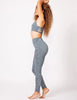 Surrender High Waist Legging - Aquamarine Eco Space Dye - Leggings