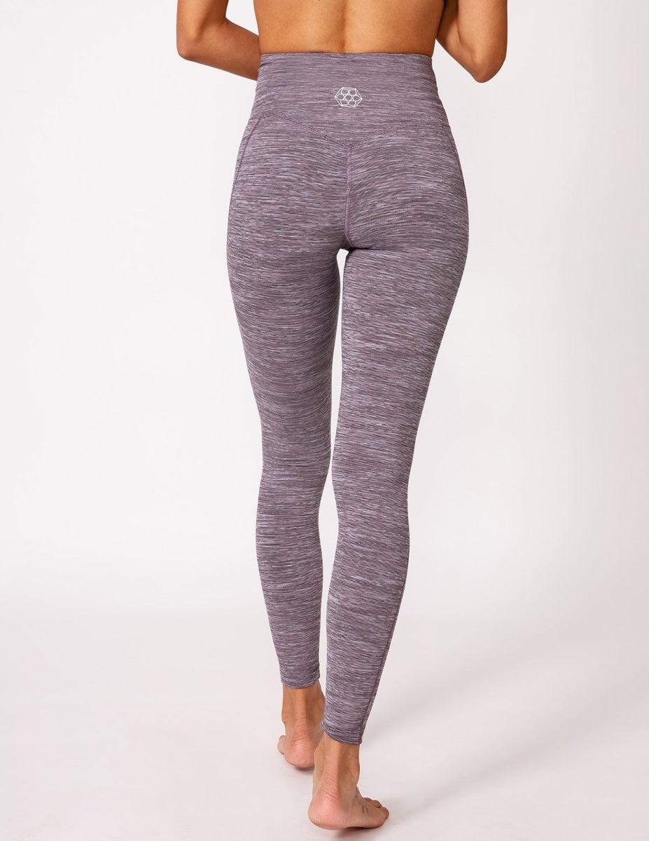 Surrender High Waist Legging - Jasper Eco Space Dye - Leggings